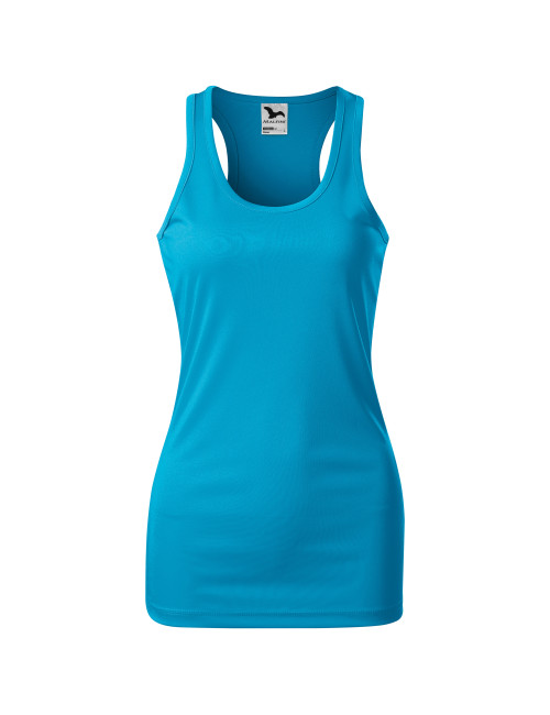 Women`s top racer 167 turquoise Adler Malfini