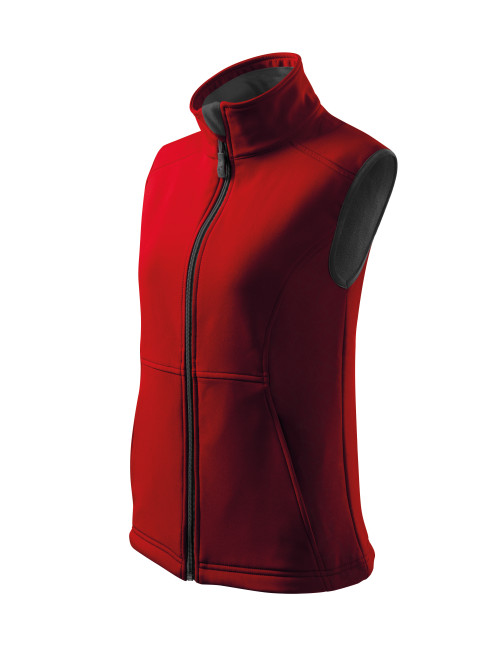 Damen-Softshellweste Vision 516 rot Adler Malfini