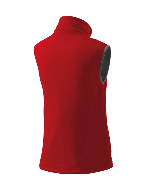 Softshell women`s vest vision 516 red Adler Malfini