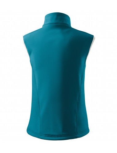 Softshell women`s vest vision 516 dark turquoise Adler Malfini