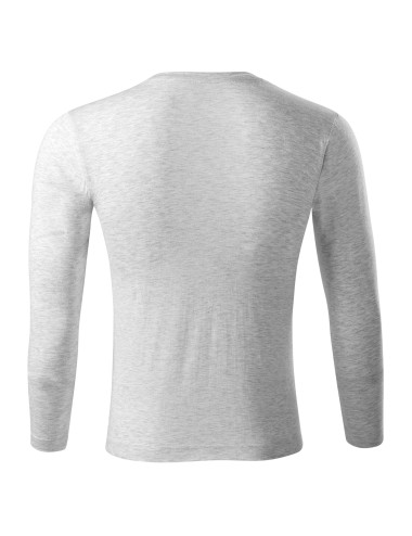 Unisex t-shirt progress ls p75 light gray melange Adler Piccolio