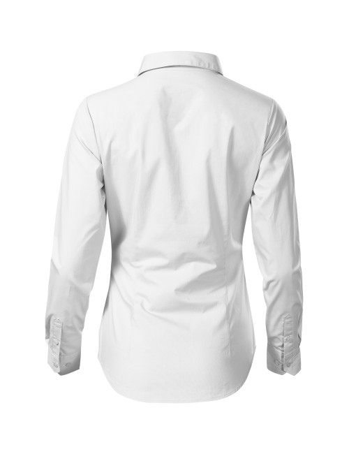 Malfini women`s white embroidered shirt - shirt with your own logo