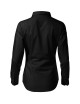 Adler Women`s waiter shirts black - shirt with own embroidery