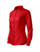 Adler MALFINI Koszula damska Style LS 229 czerwony