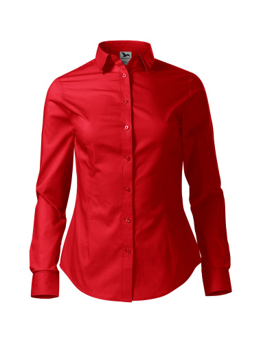 Damen-Hemd-Stil ls 229 rot Adler Malfini