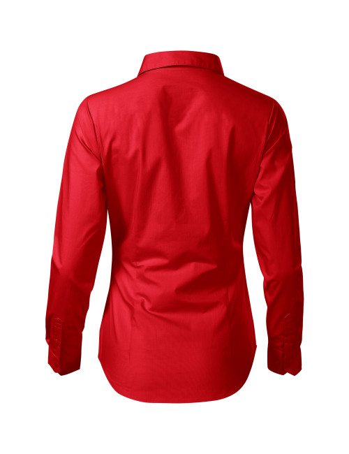 Damen-Hemd-Stil ls 229 rot Adler Malfini
