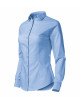 Adler MALFINI Koszula damska Style LS 229 błękitny