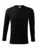 2Unisex-Langarm-T-Shirt 112 schwarz Adler Malfini