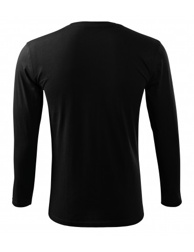 Unisex-Langarm-T-Shirt 112 schwarz Adler Malfini