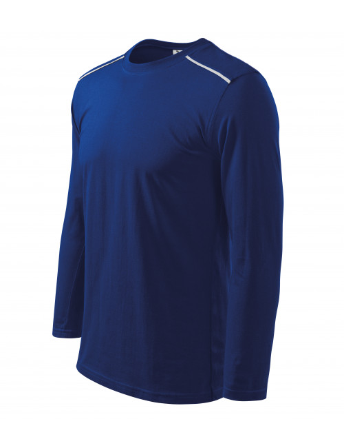 Unisex-Langarm-T-Shirt 112 kornblumenblau Adler Malfini