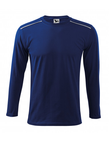 Unisex long sleeve t-shirt 112 cornflower blue Adler Malfini