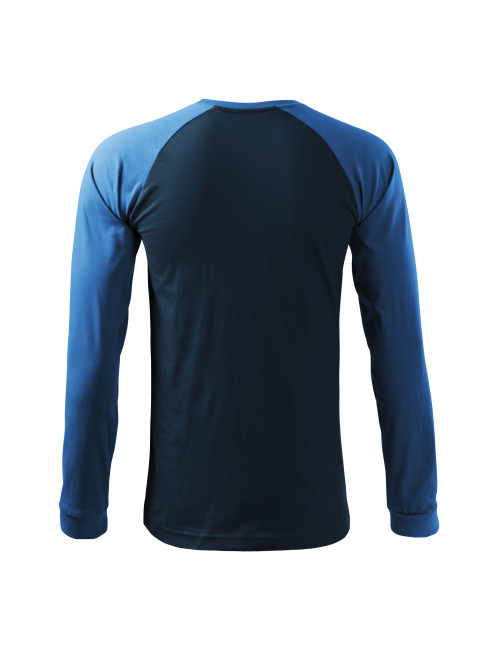 Adler MALFINI Herren T-Shirt Street LS 130 Marineblau Werbebekleidung