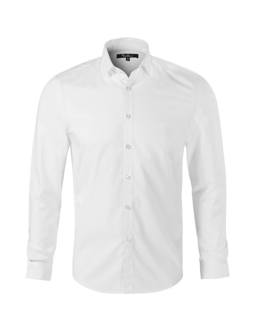 Adler MALFINIPREMIUM Dynamic 262 men`s shirt white embroidery logo print