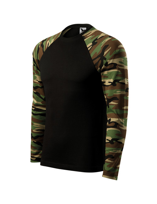 Unisex t-shirt camouflage ls 166 camouflage brown Adler Malfini