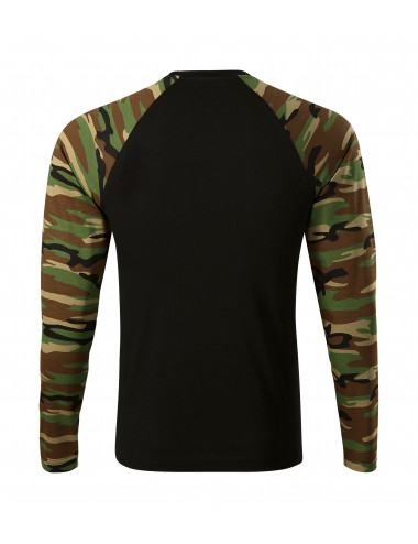 Unisex t-shirt camouflage ls 166 camouflage brown Adler Malfini