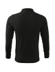 Herren-Single-Poloshirt j. ls 211 schwarz Adler Malfini