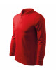 Adler MALFINI Koszulka polo męska Single J. LS 211 czerwony