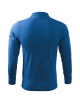 Herren-Einzelpoloshirt j. ls 211 azurblau Adler Malfini