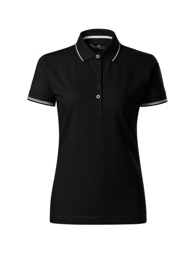 Adler MALFINIPREMIUM Damen Poloshirt Perfection Plain 253 Stickerei