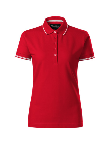 Adler MALFINIPREMIUM Damen Poloshirt Perfection Plain 253 Stickerei