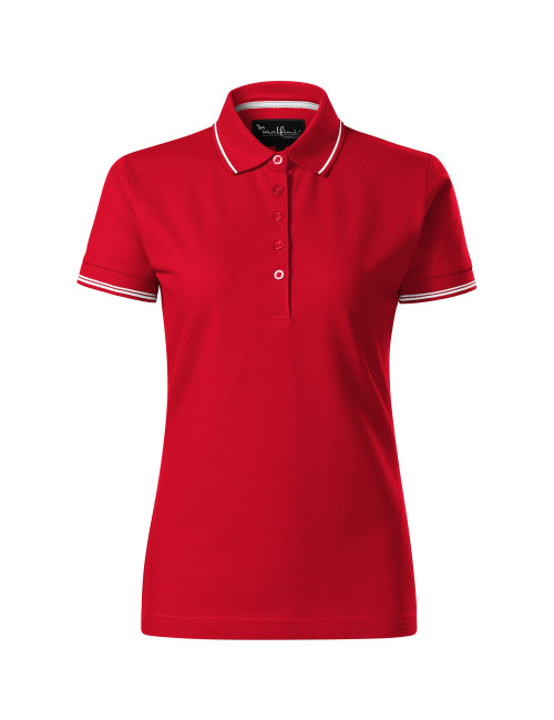 Adler MALFINIPREMIUM Damen Poloshirt Perfection Plain 253 Stickerei