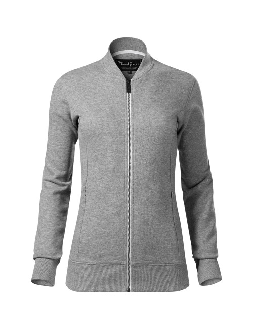 Bluza damska bomber 454 ciemnoszary melanż Adler Malfinipremium
