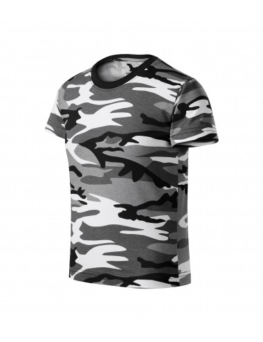 Adler MALFINI Koszulka dziecięca Camouflage 149 camouflage gray
