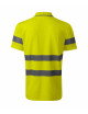 2Unisex polo shirt hv runway 2v9 reflective yellow Adler Rimeck