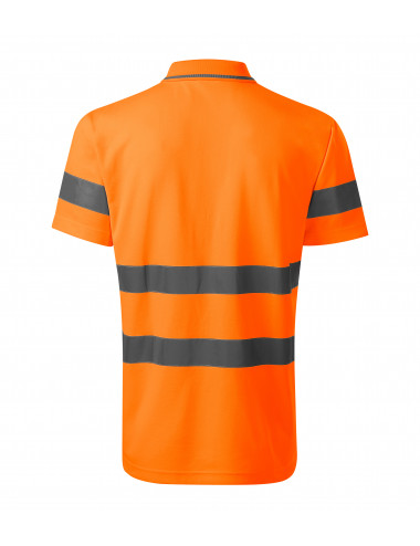 Unisex polo shirt hv runway 2v9 reflective orange Adler Rimeck