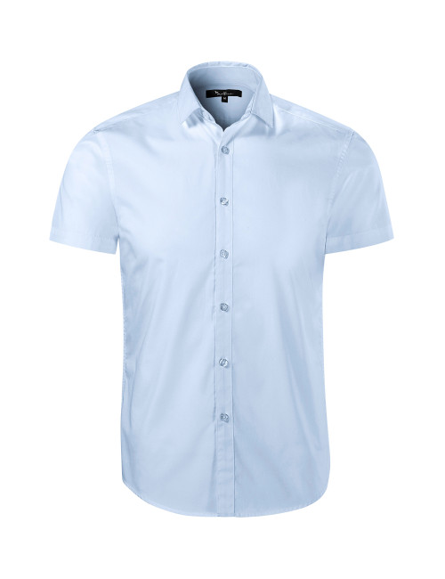 Herren-Flash 260 hellblaues Adler Malfinipremium-Hemd