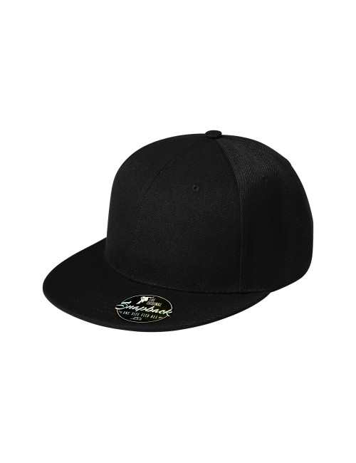 Cap unisex rap 6p 302 black Adler Malfini
