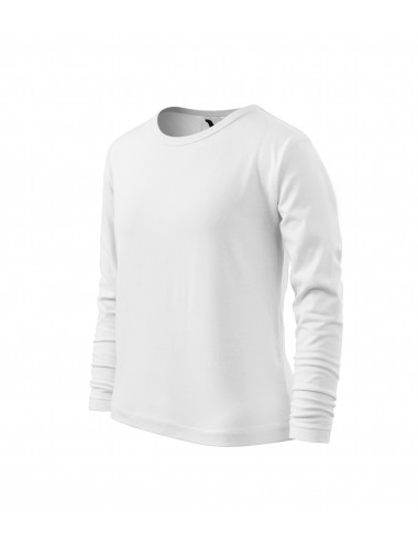 Kinder-Langarm-T-Shirt 121 weiß Adler Malfini