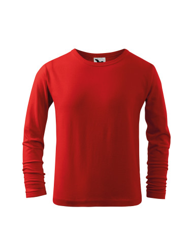 Kinder-Langarm-T-Shirt 121 rot Adler Malfini