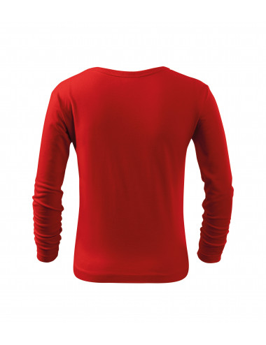 Koszulka dziecięca long sleeve 121 czerwony Adler Malfini