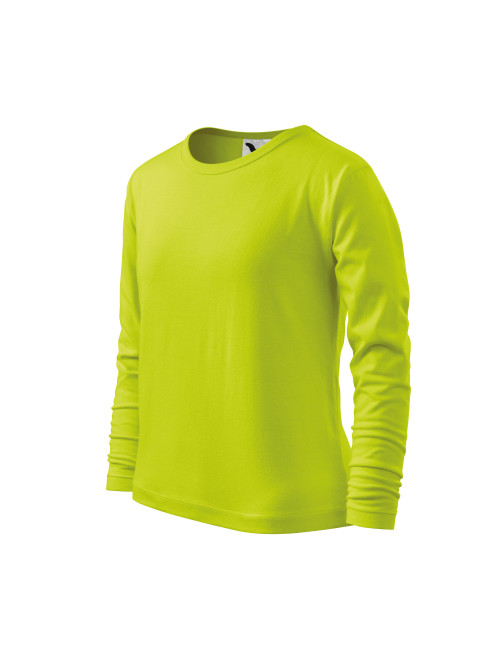 Children`s long sleeve t-shirt 121 lime Adler Malfini