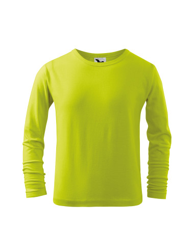 Children`s long sleeve t-shirt 121 lime Adler Malfini