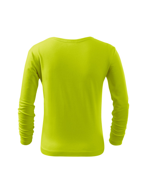 Koszulka dziecięca long sleeve 121 limetka Adler Malfini