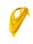 Scarf unisex/kids relax 327 yellow Adler Malfini