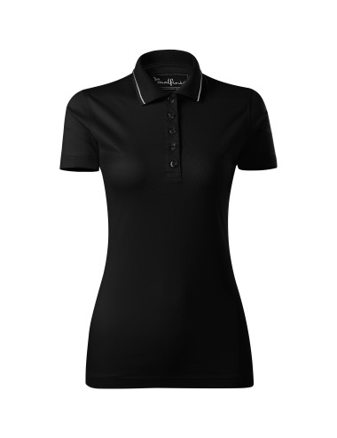 Koszulka polo damska grand 269 czarny Adler Malfinipremium