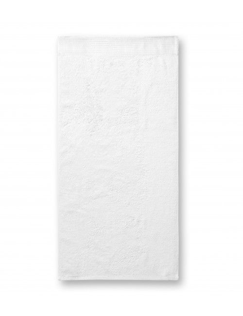 Large unisex towel bamboo bath towel 952 white Adler Malfinipremium