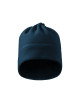 Adler MALFINI Unisex fleece hat Practic 519 navy blue embroidery logo