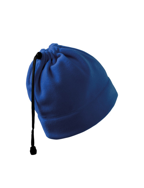 Czapka polarowa 2w1 komin practic 519 chabrowy Malfini haft logo