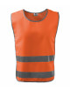 2Kamizelka odblaskowa unisex classic safety vest 910 odblaskowo pomarańczowy Adler Rimeck