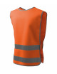 2Unisex classic safety vest 910 reflective orange Adler Rimeck