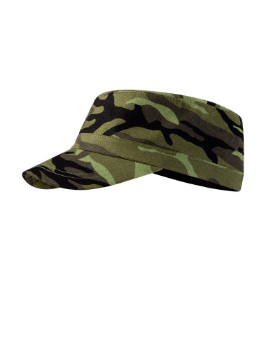 Unisex cap camo latino c24 camouflage green Adler Malfini