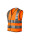 Children`s reflective vest hv bright 9v4 reflective orange Adler Rimeck