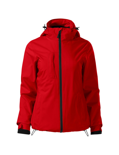 Adler MALFINI Kurtka damska Pacific 3 IN 1 534 czerwony nadruk haft