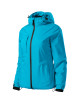 Adler MALFINI Women`s jacket Pacific 3 IN 1 534 turquoise print embroidery logo