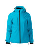Adler MALFINI Women`s jacket Pacific 3 IN 1 534 turquoise print embroidery logo