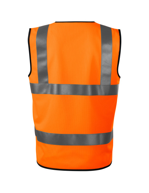 "Hi-Vis Unisex Malfini Rimeck Reflective Vest - Safety, Protection & 
